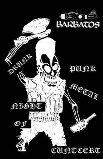 Drunk Punk Metal Night Of CUNTcert