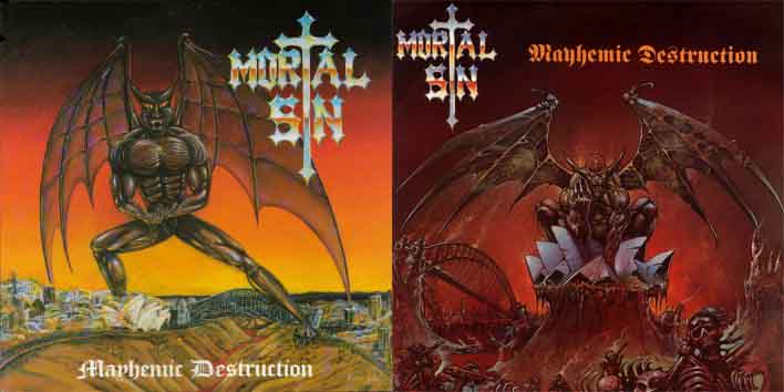 Mortal sin. Mortal sin группа. Mortal sin Mayhemic Destruction. Mortal sin Mayhemic Destruction 1987.